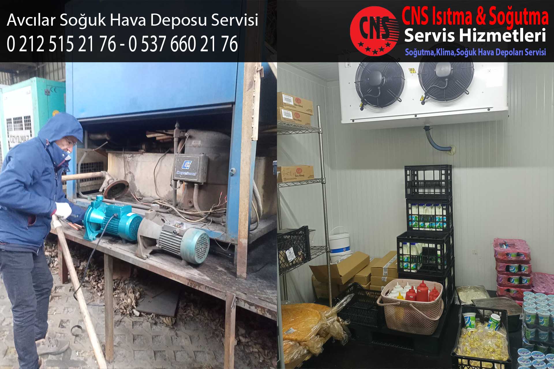 Avcılar Soğuk Hava Deposu Servisi