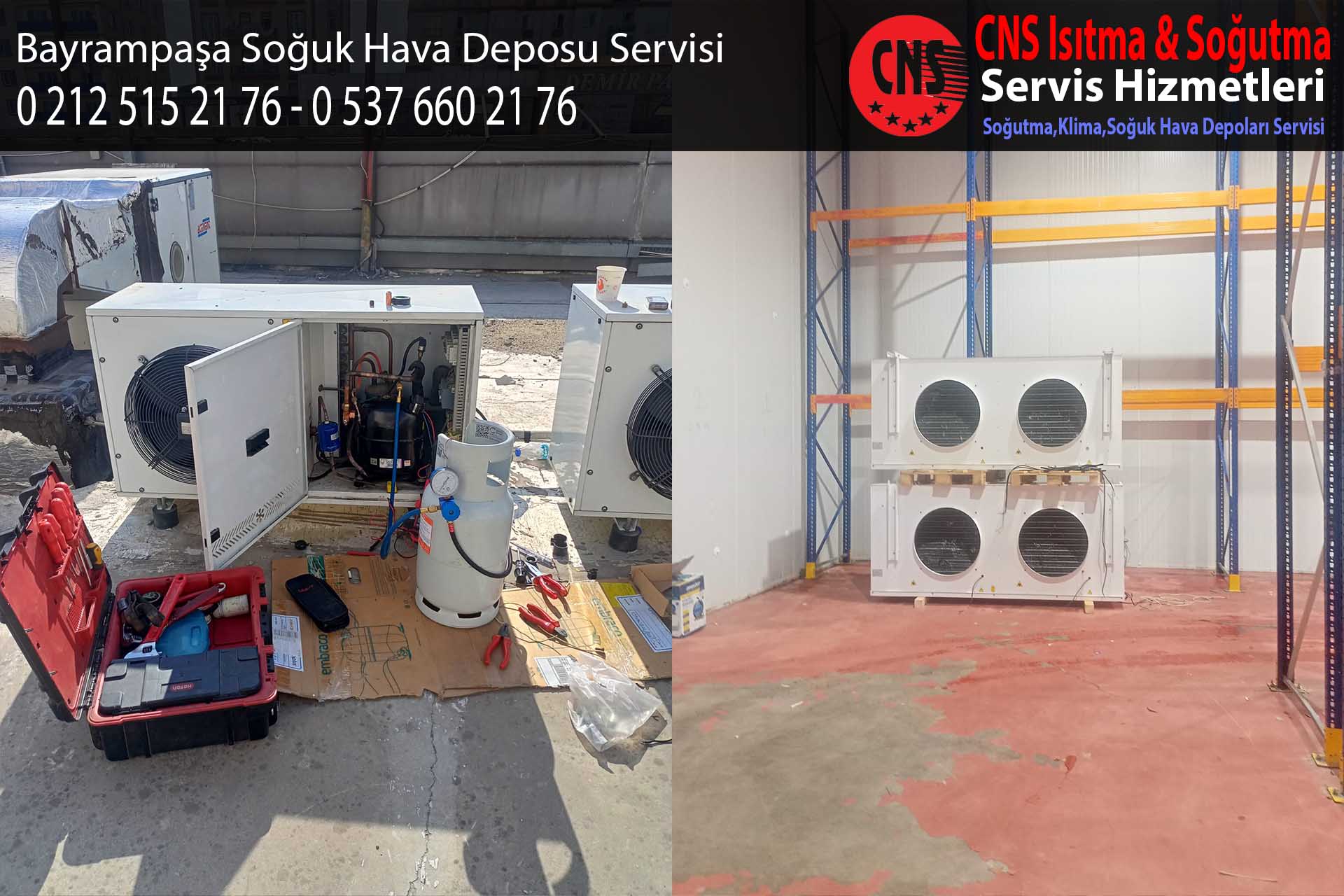 Bayrampaşa Soğuk Hava Deposu Servisi