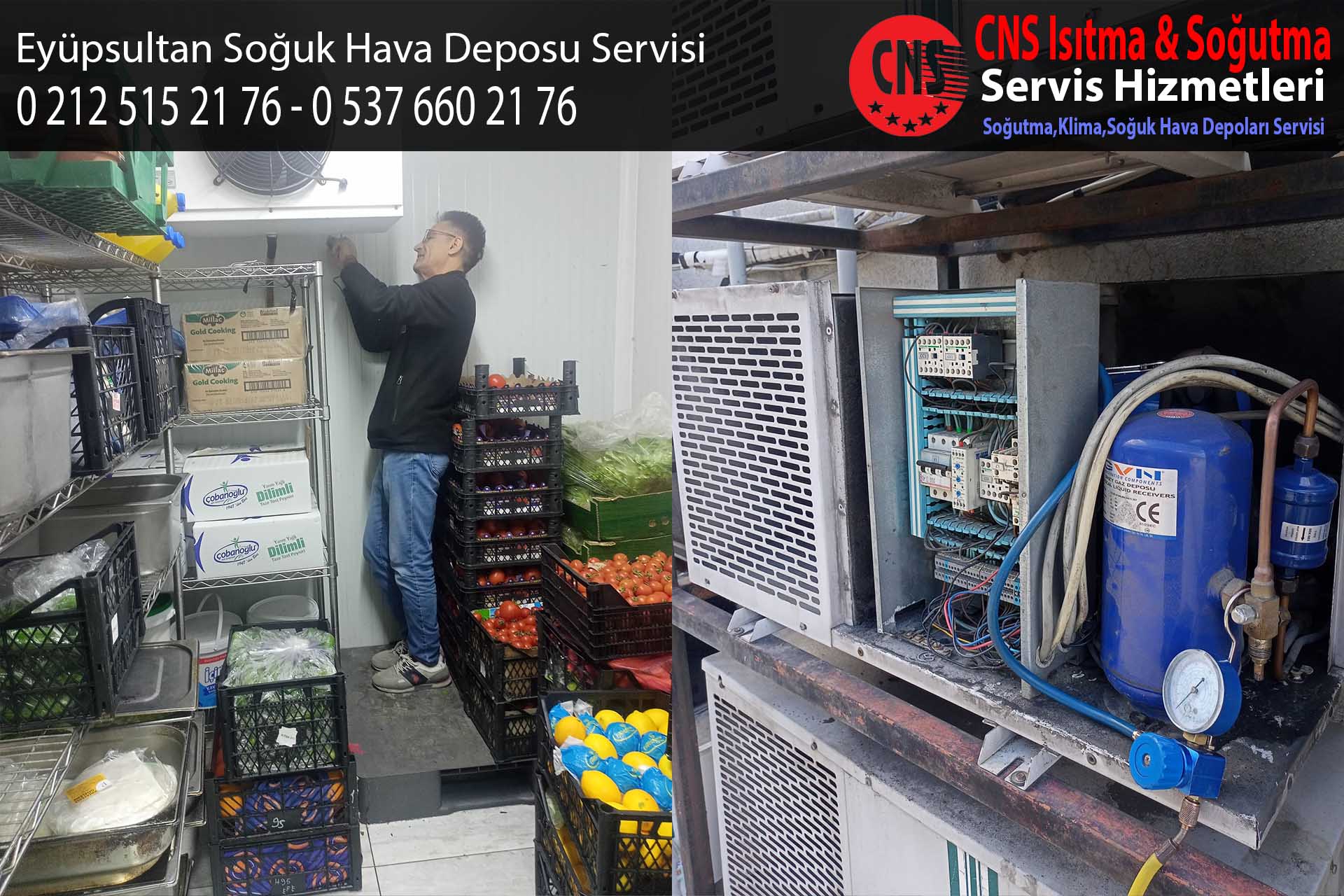 Eyüpsultan Soğuk Hava Deposu Servisi