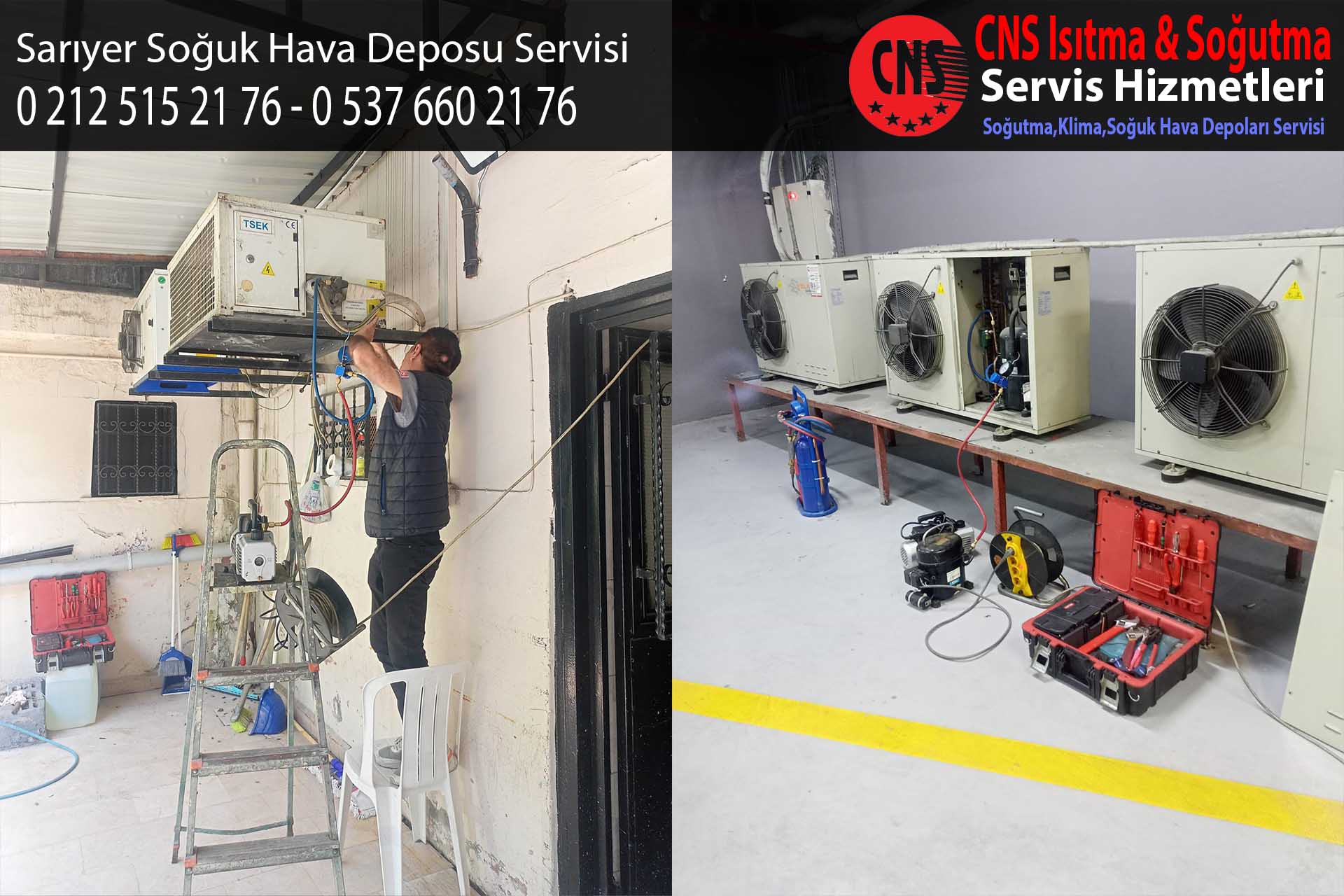 Sarıyer Soğuk Hava Deposu Servisi
