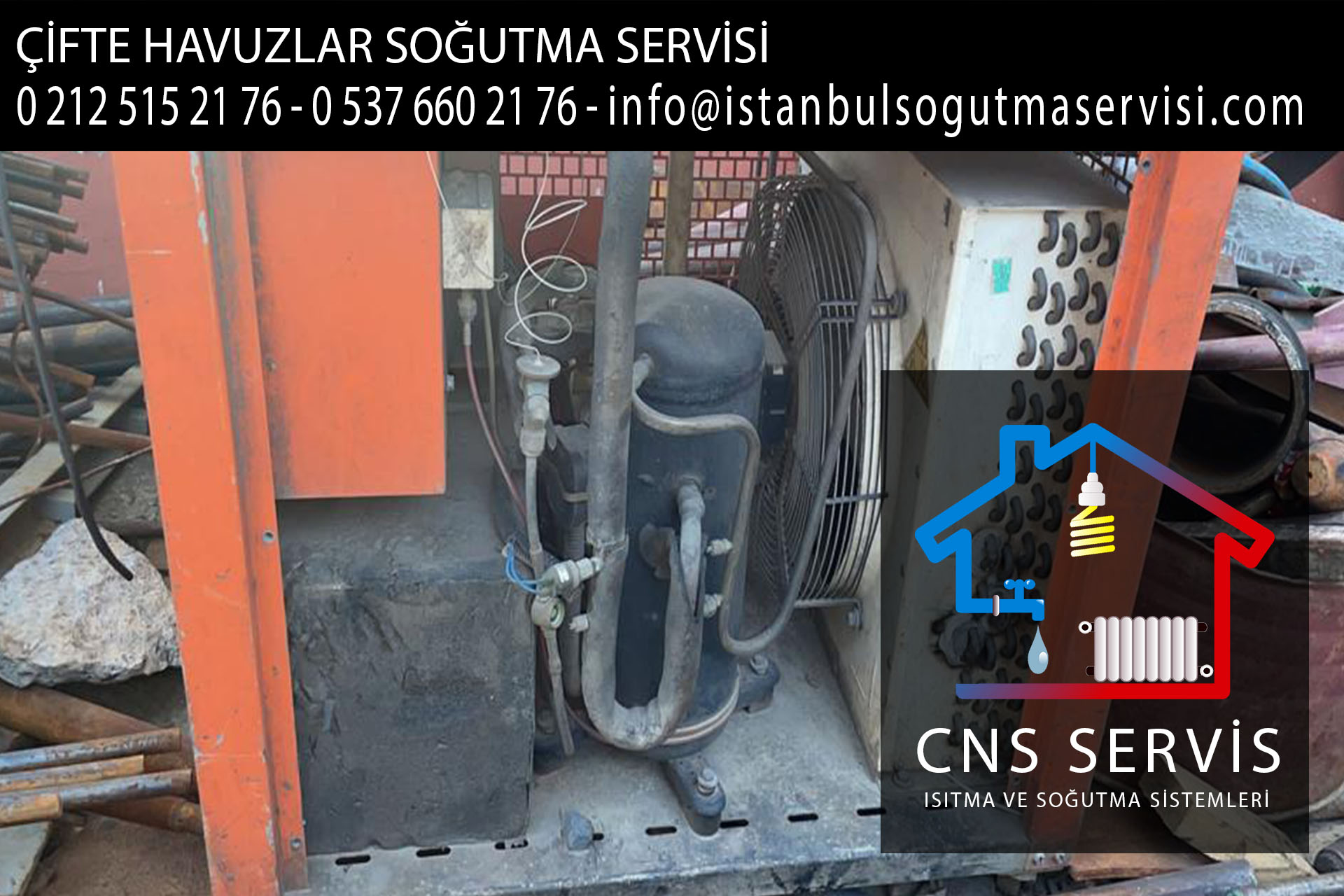 çifte havuzlar soğutma servisi