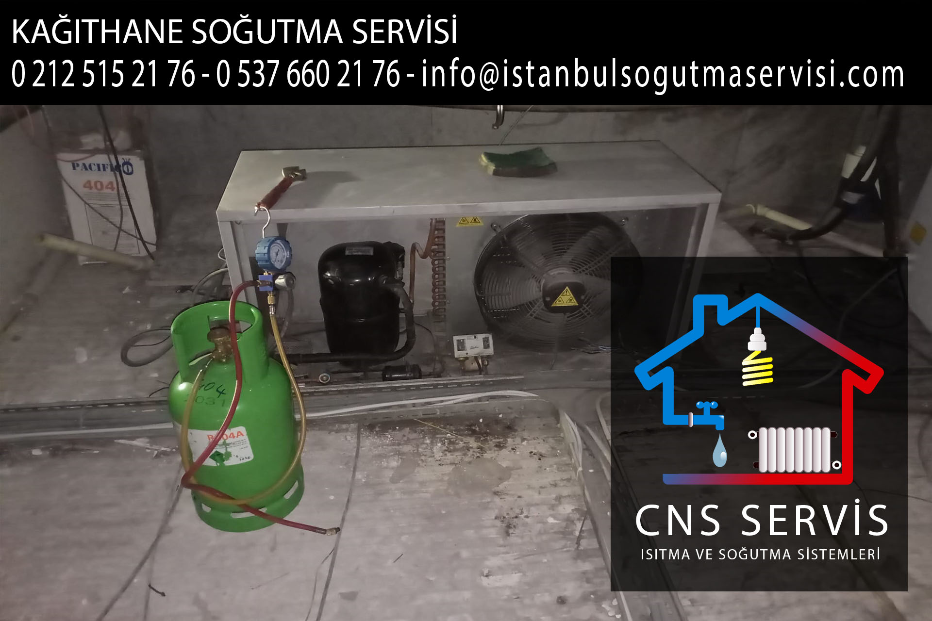 kağıthane soğutma servisi