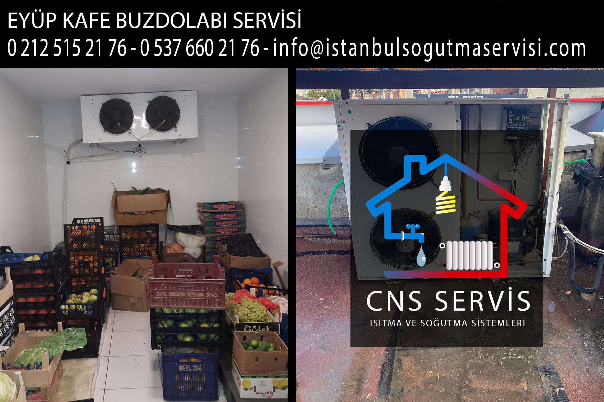 eyüp kafe buzdolabı servisi