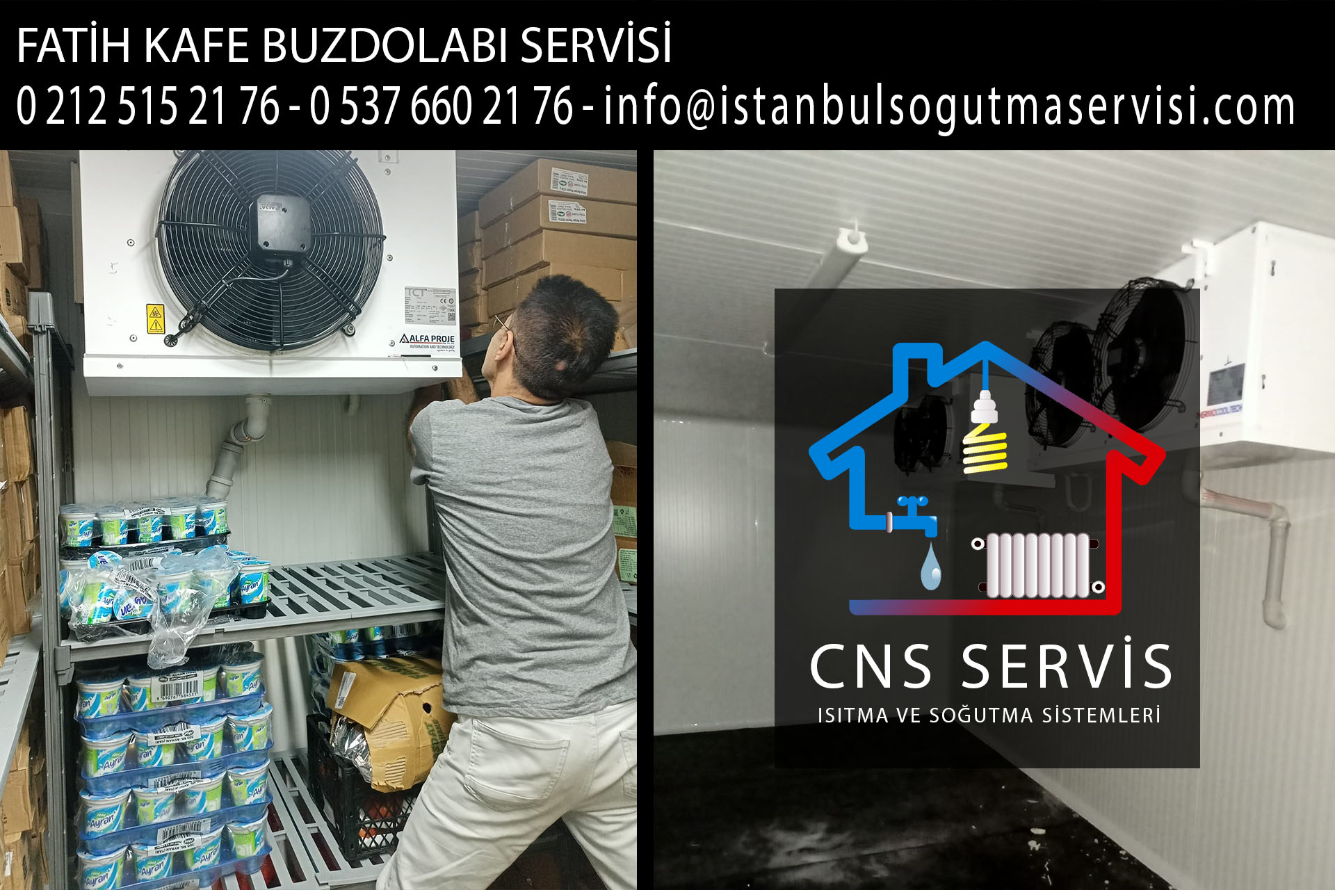 fatih kafe buzdolabı servisi