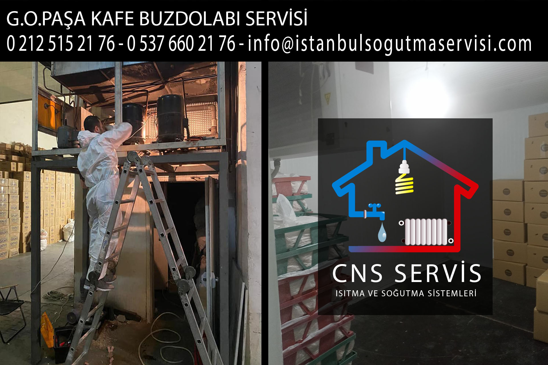 gaziosmanpaşa kafe buzdolabı servisi