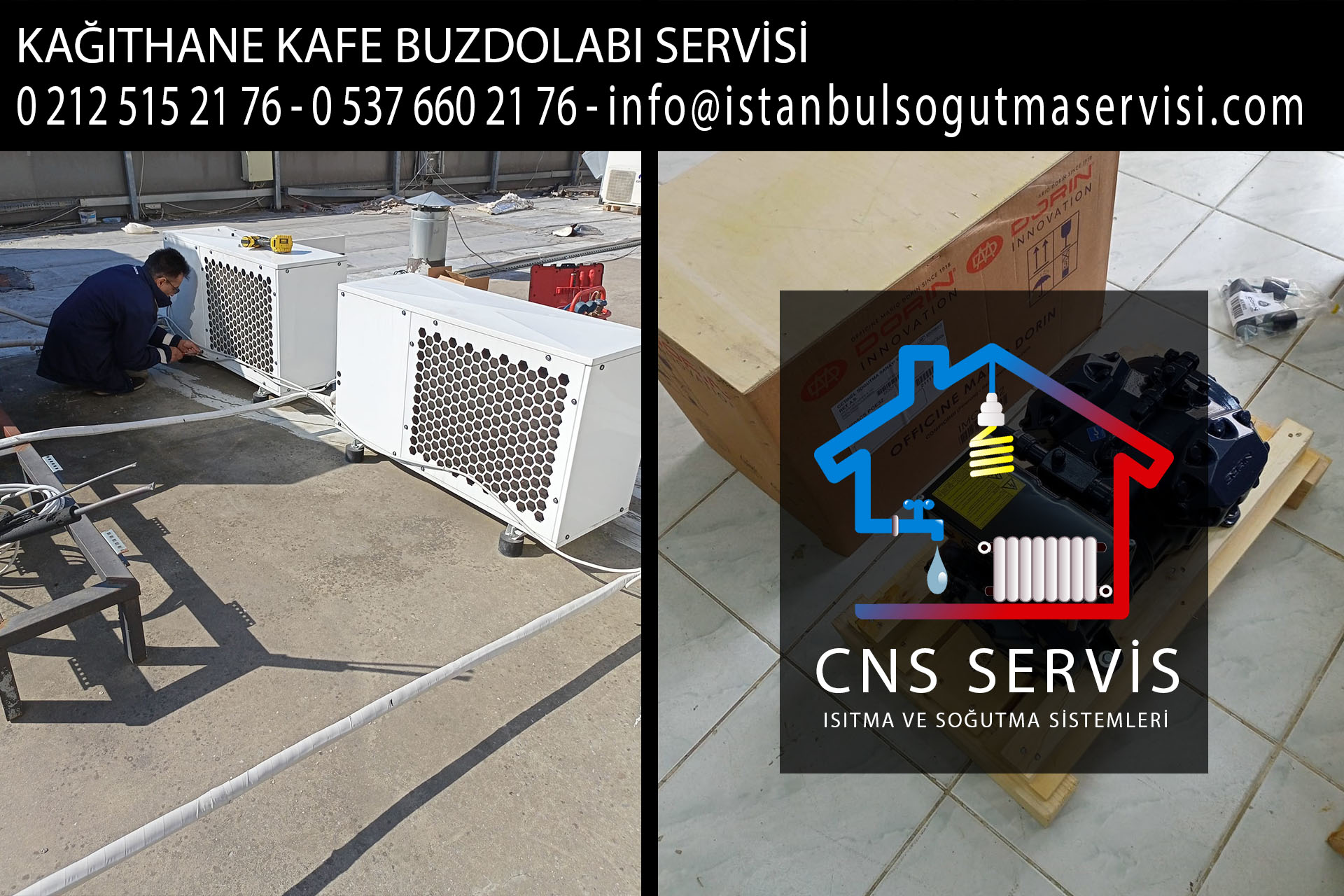 kağıthane kafe buzdolabı servisi