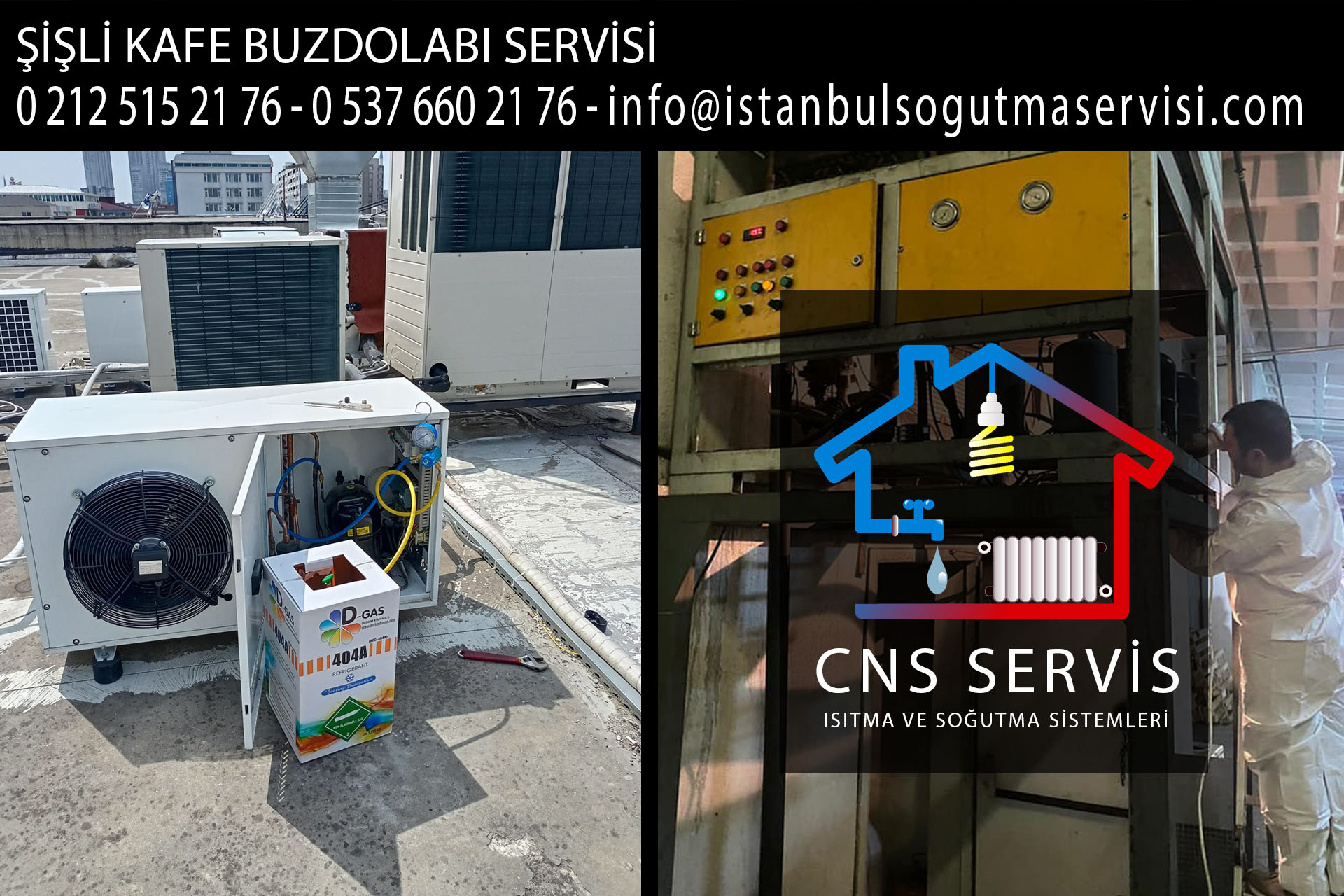 şişli kafe buzdolabı servisi