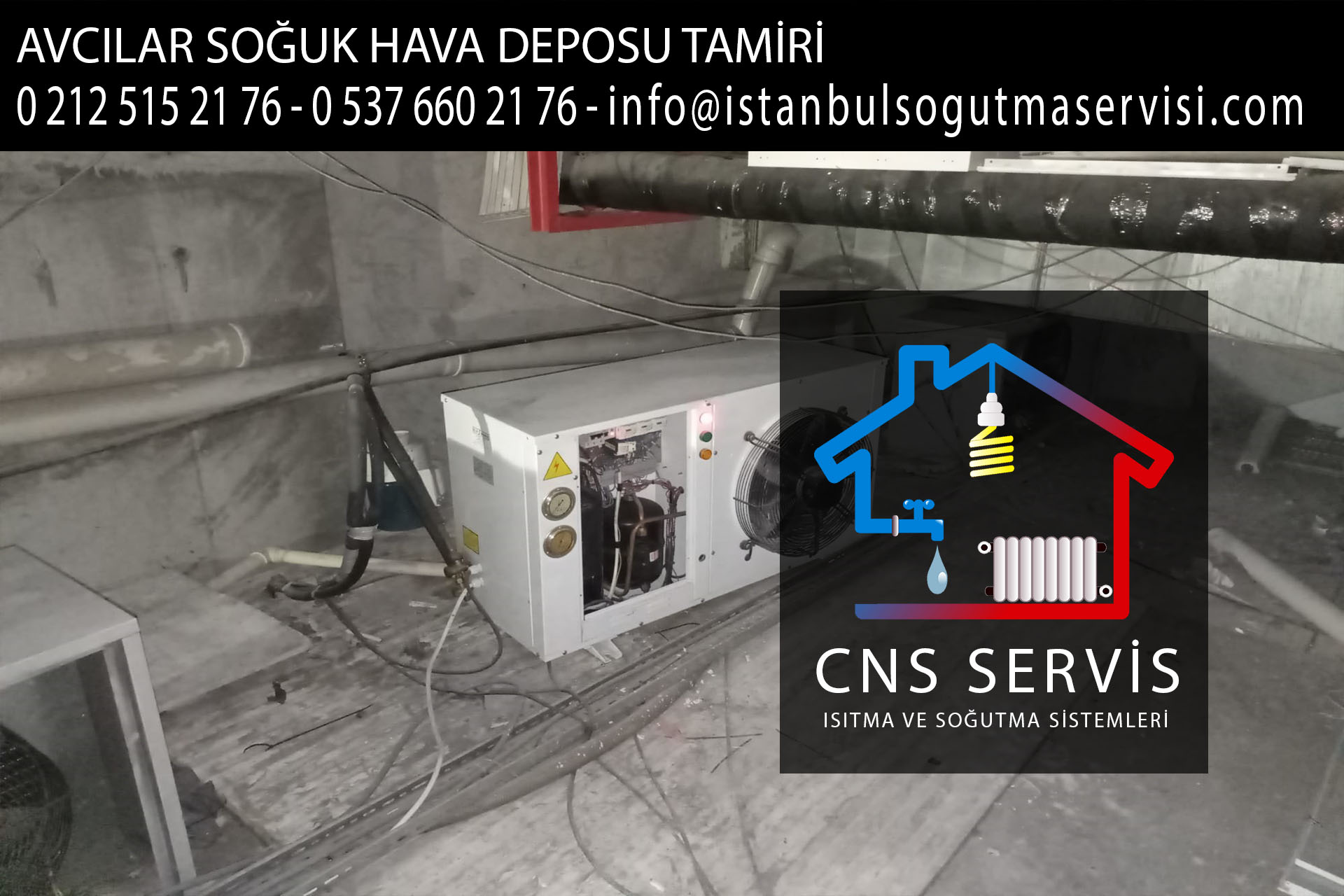 avcılar soğuk hava deposu tamiri