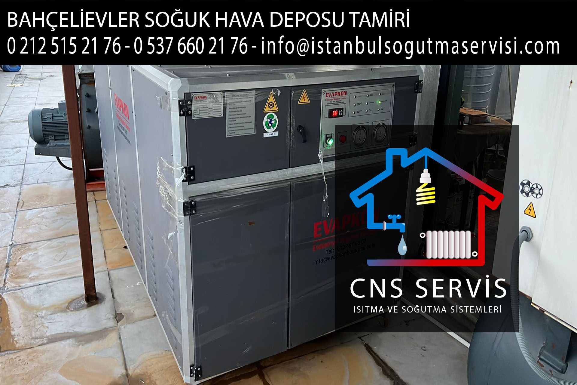 bahçelievler soğuk hava deposu tamiri