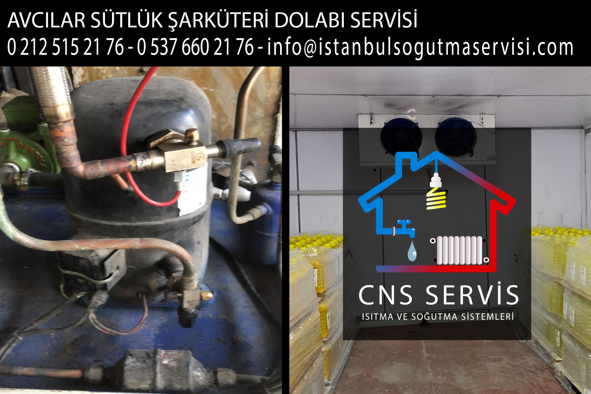 beyoğlu sütlük şarküteri dolabı servisi