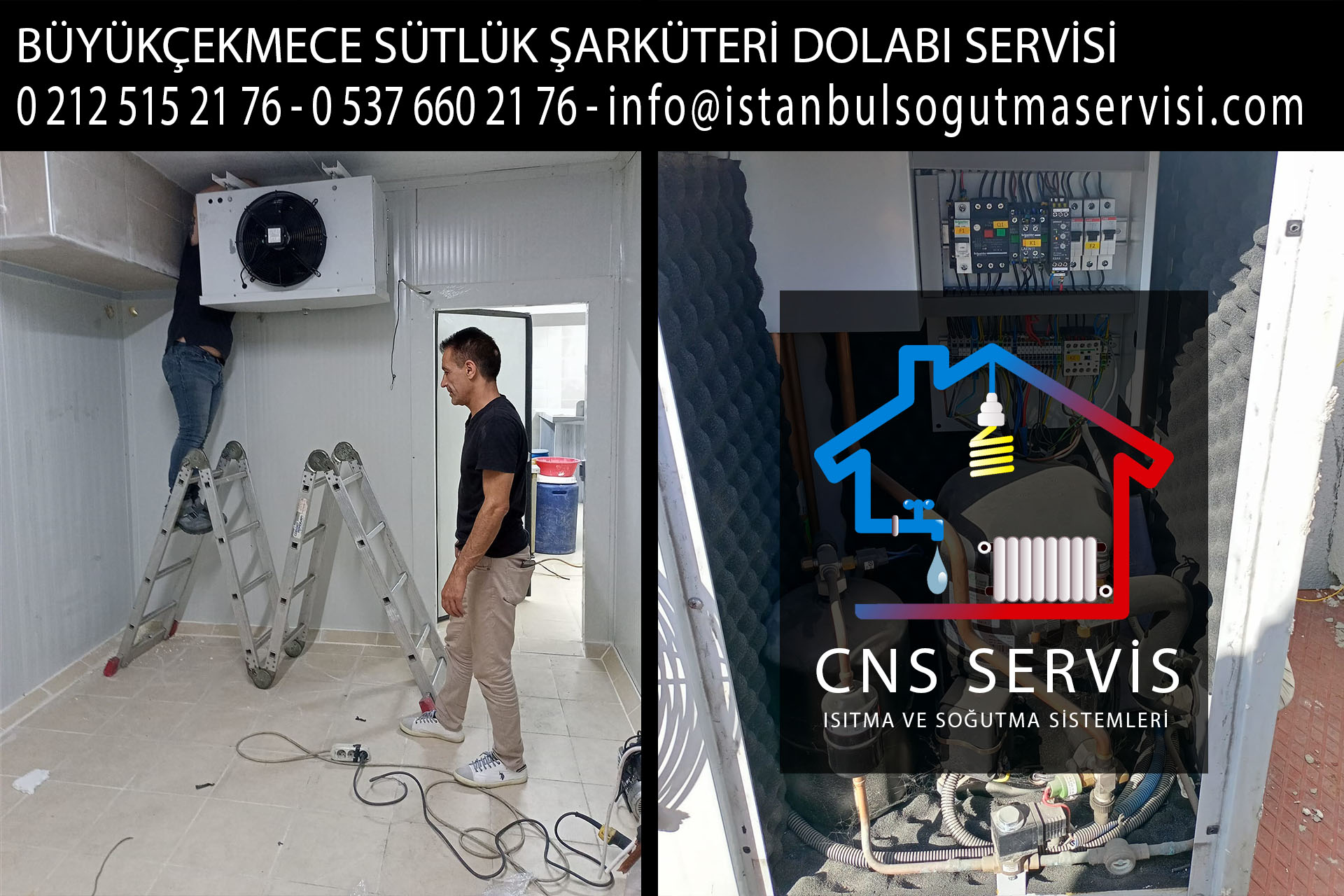 büyükçekmece sütlük şarküteri dolabı servisi