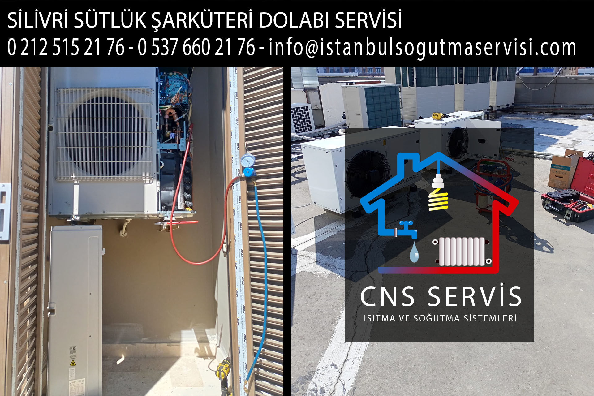 silivri sütlük şarküteri dolabı servisi