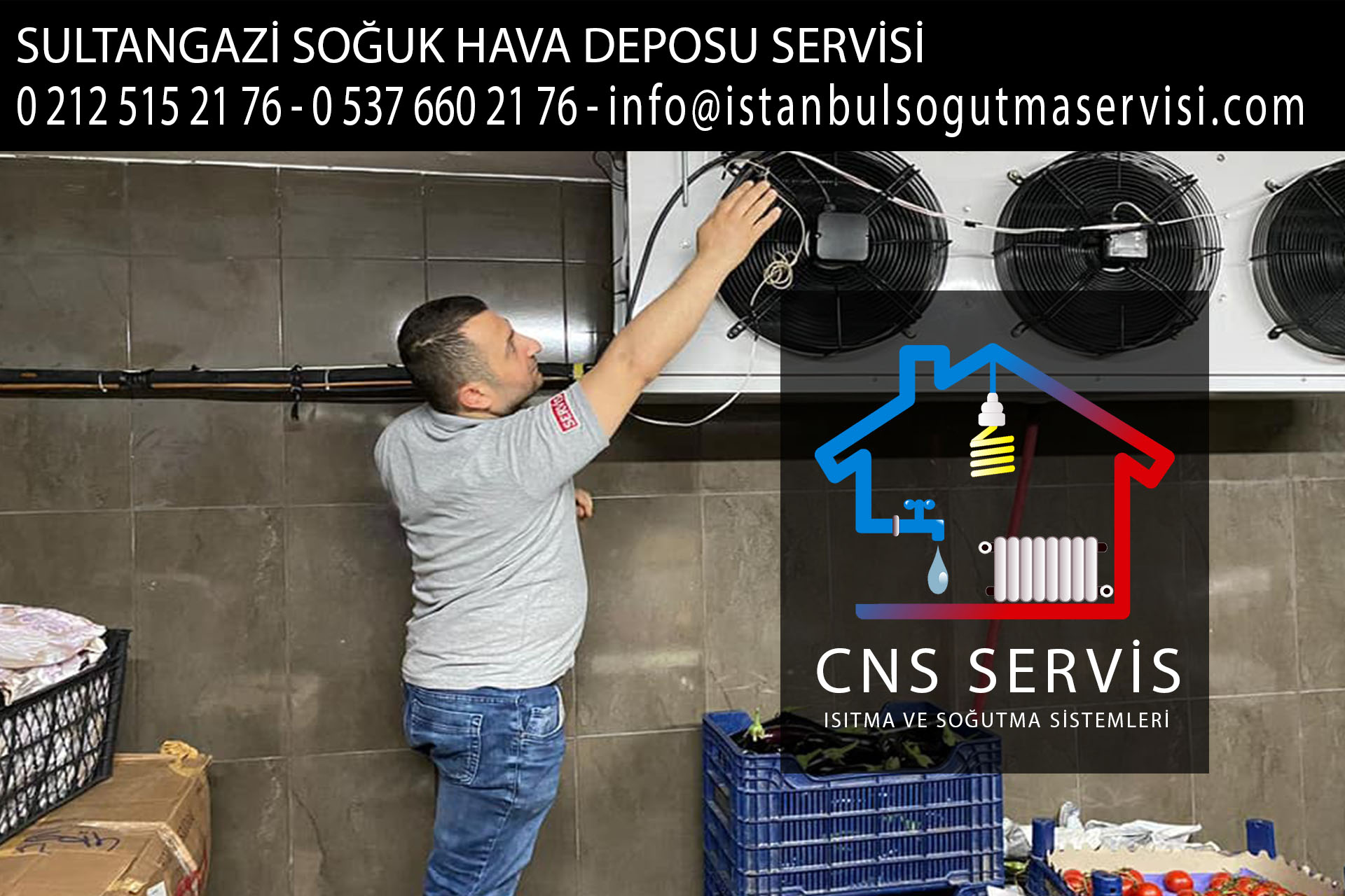 sultangazi soğuk hava deposu servisi