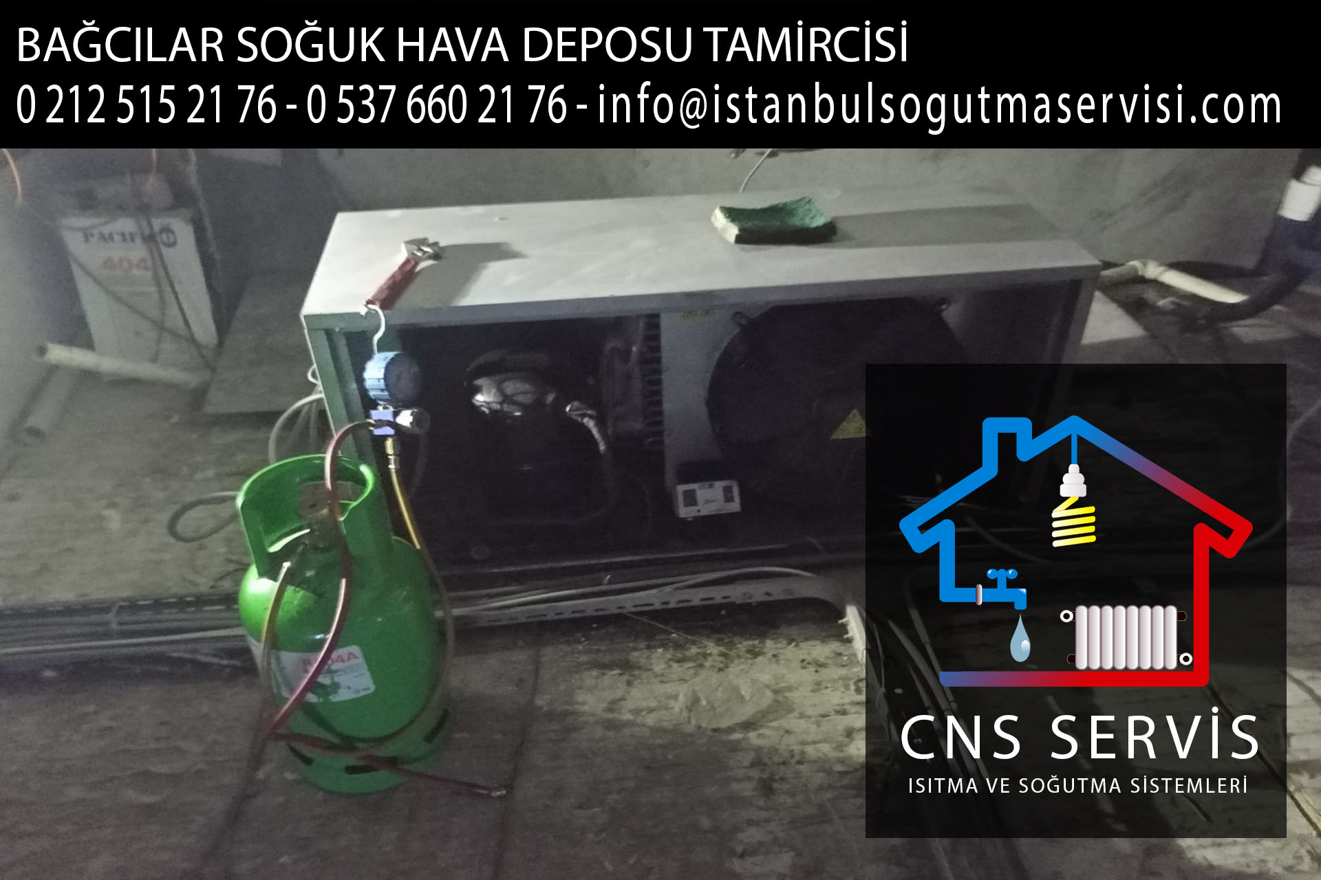 bağcılar soğuk hava deposu tamircisi