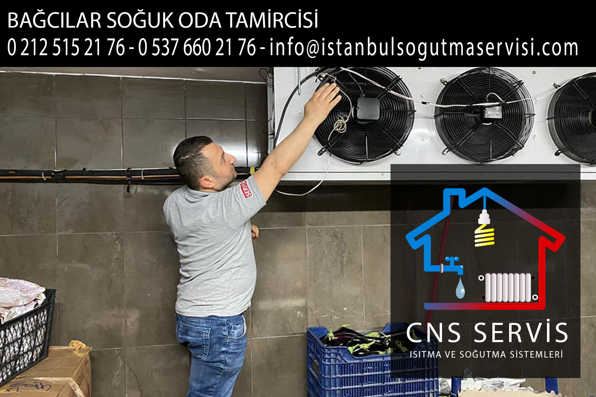 bağcılar soğuk oda tamircisi