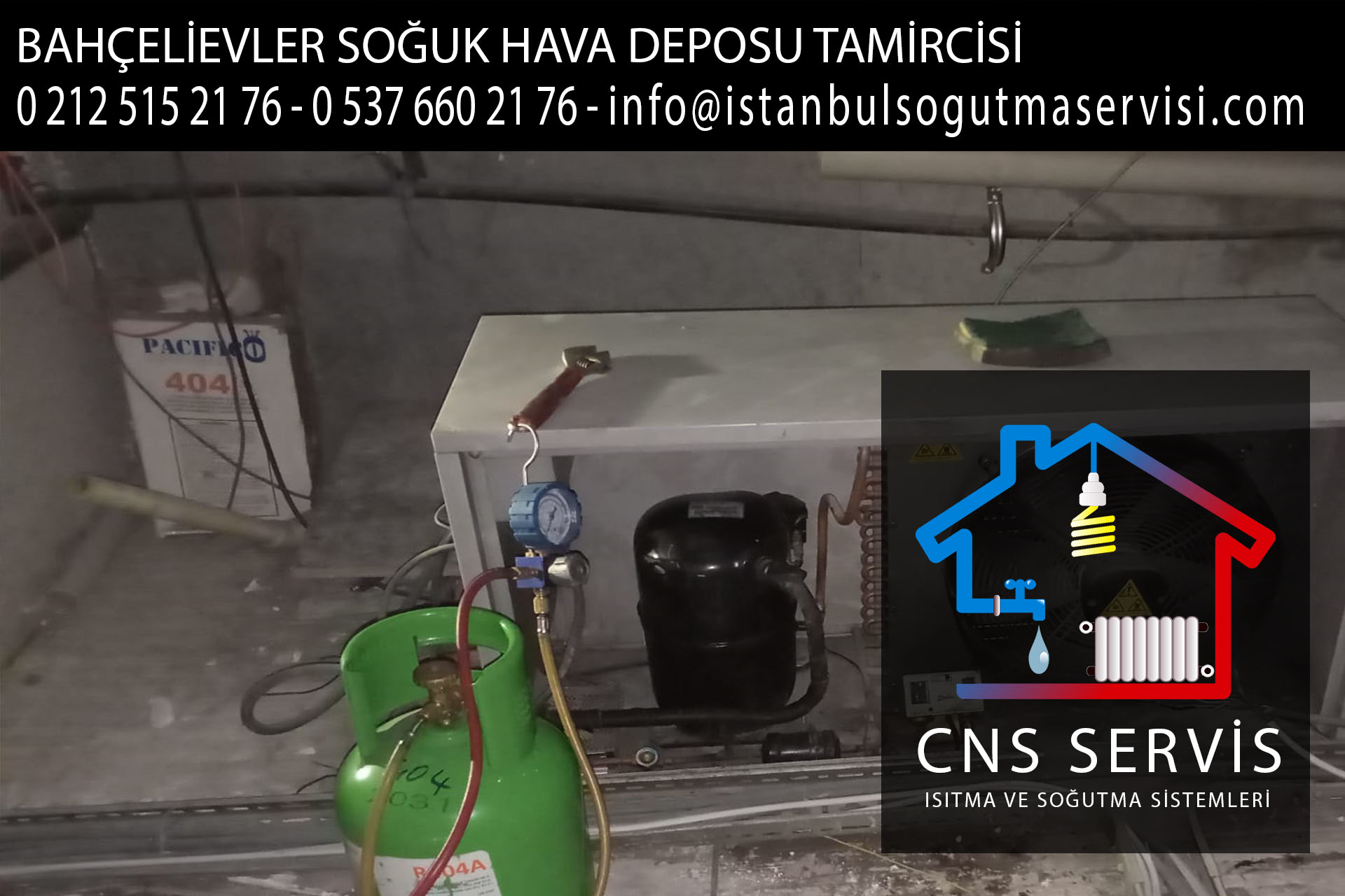 bahçelievler soğuk hava deposu tamircisi