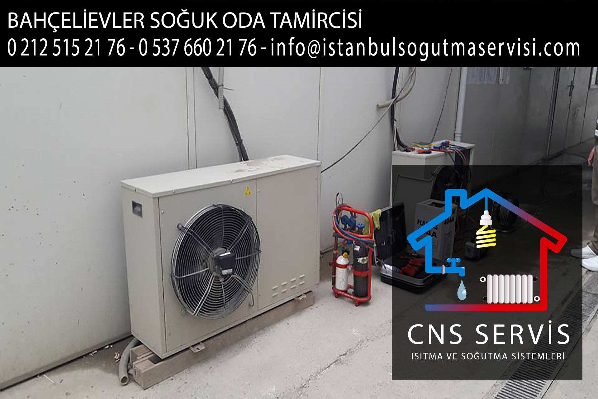 bahçelievler soğuk oda tamircisi