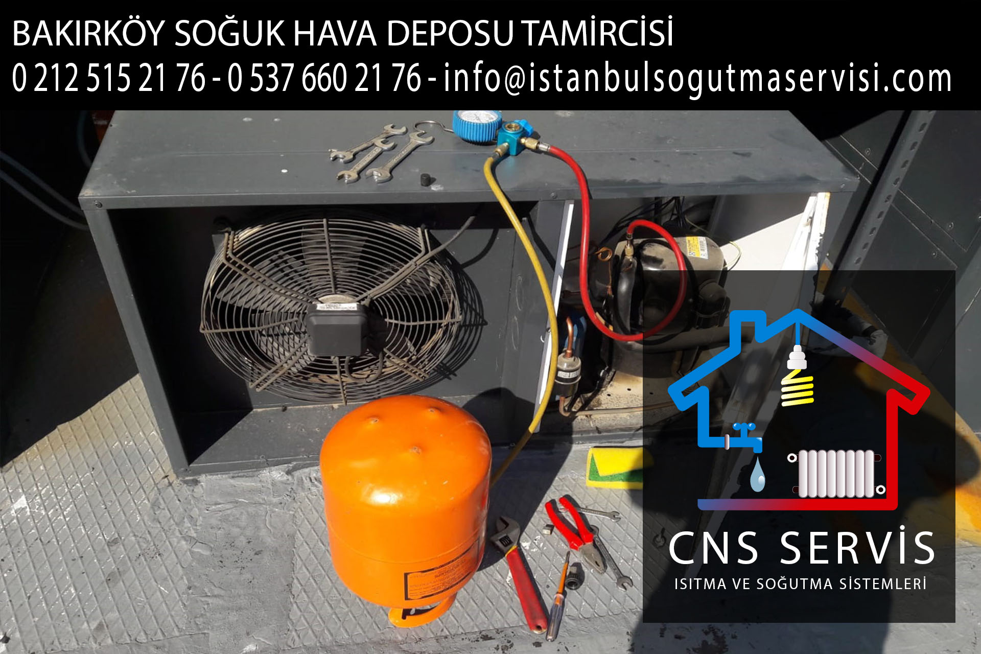 bakırköy soğuk hava deposu tamircisi