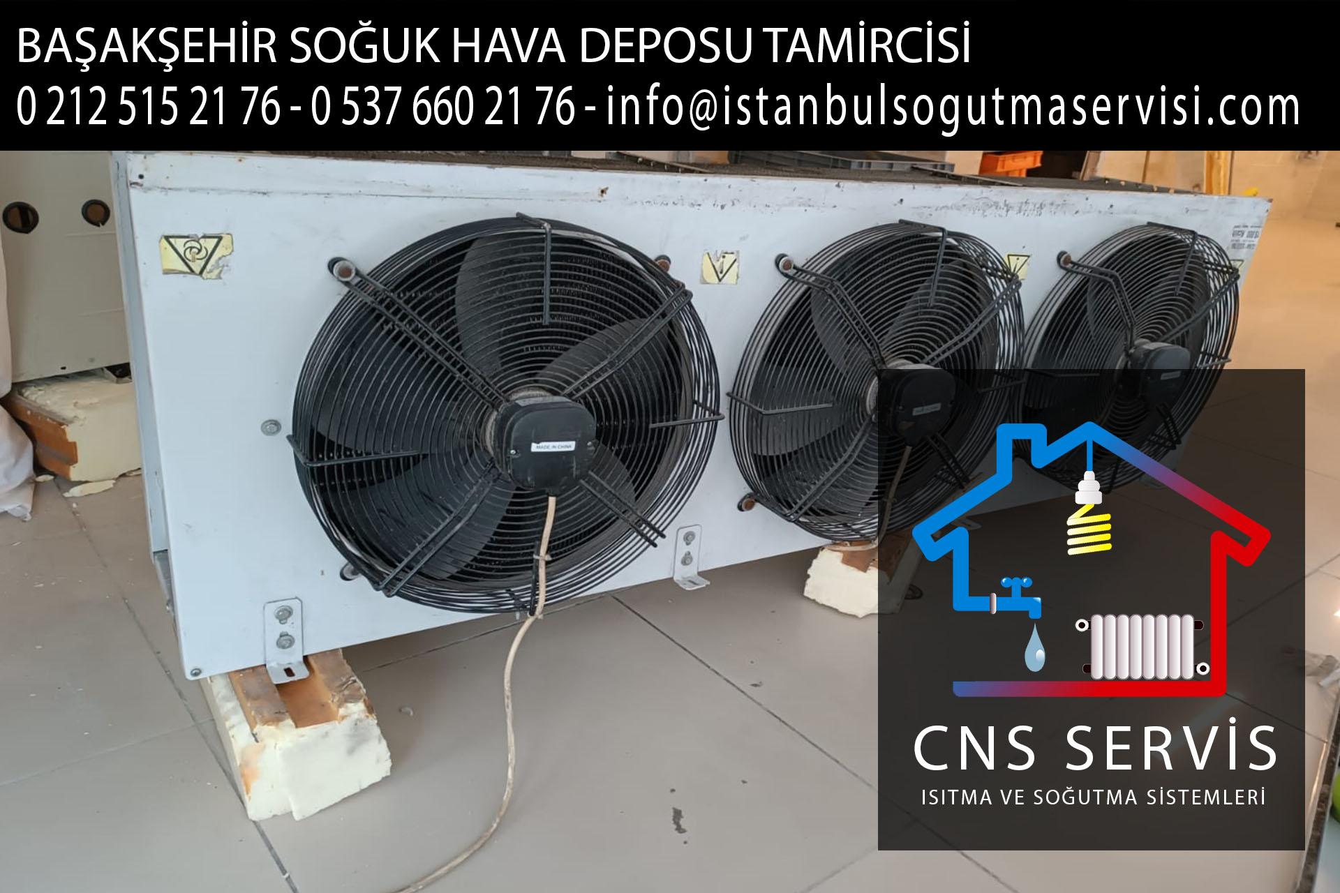 başakşehir soğuk hava deposu tamircisi