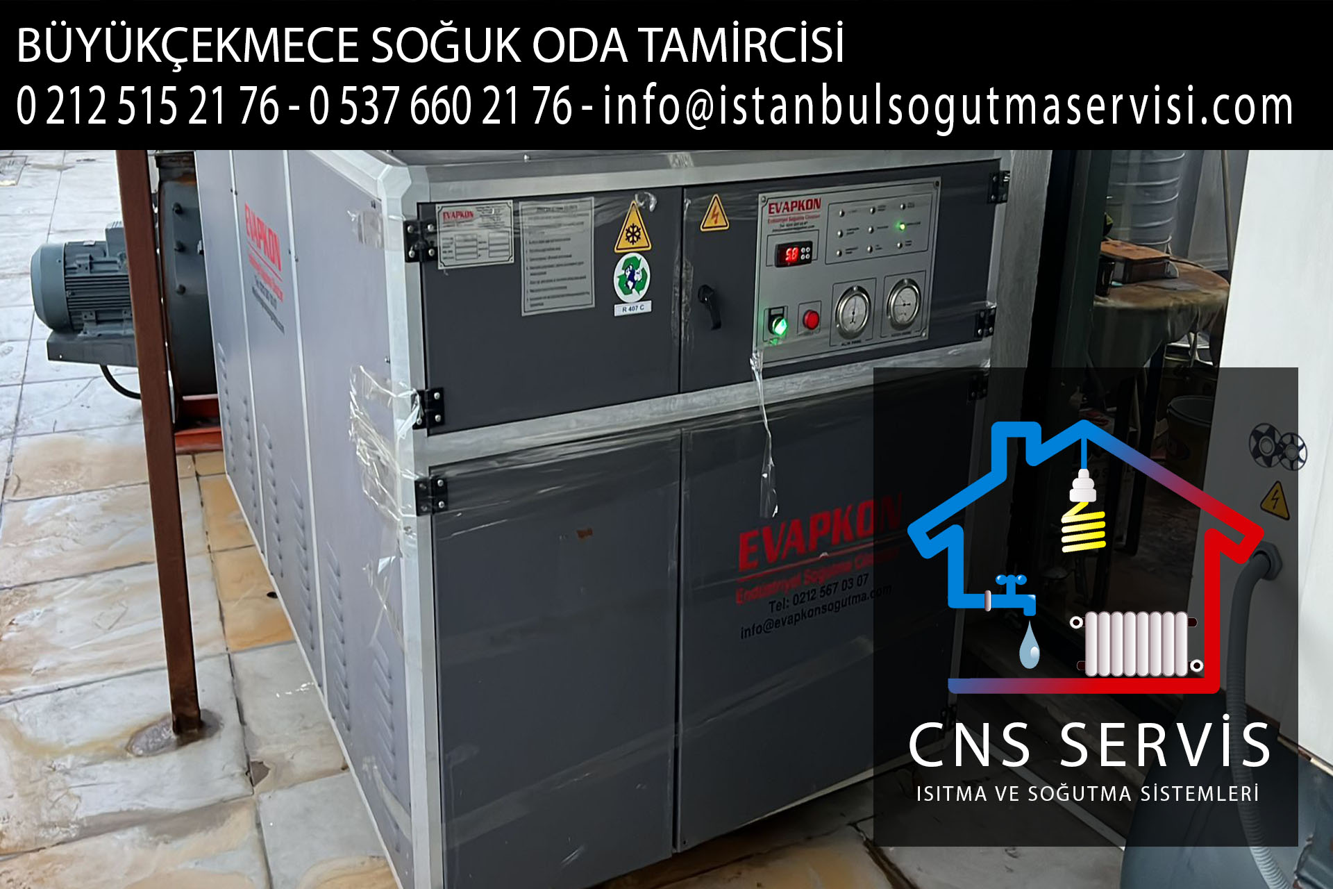 büyükçekmece soğuk oda tamircisi