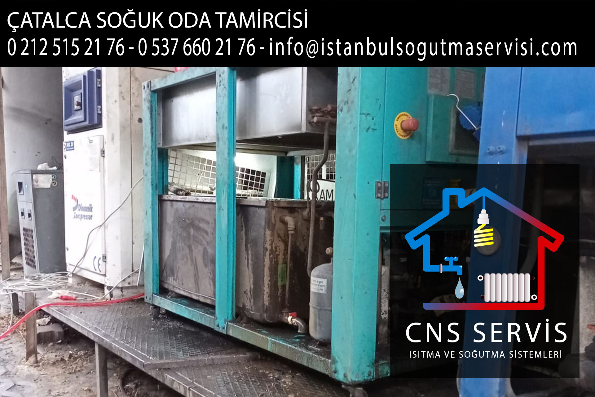 çatalca soğuk oda tamircisi