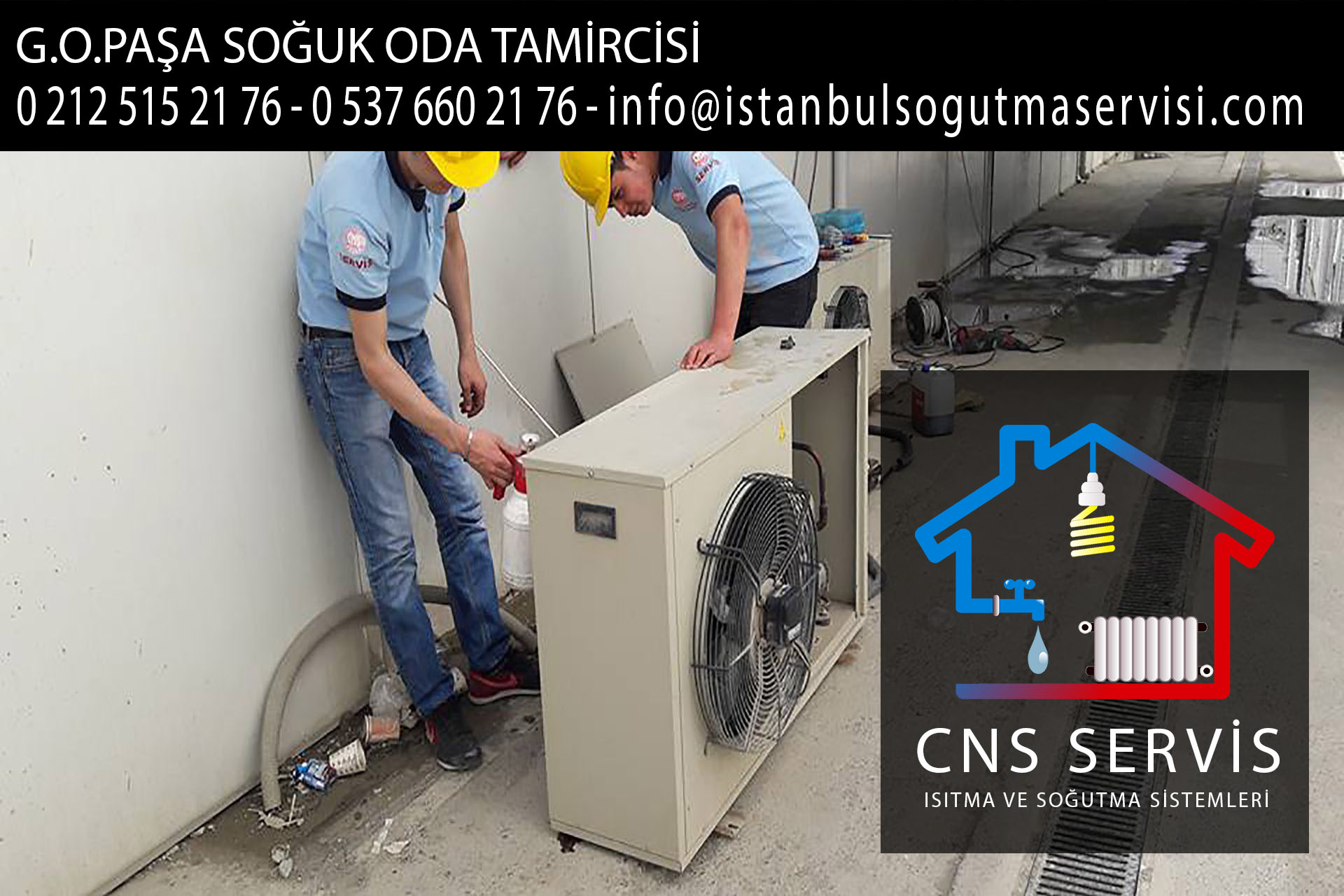 gaziosmanpaşa soğuk oda tamircisi