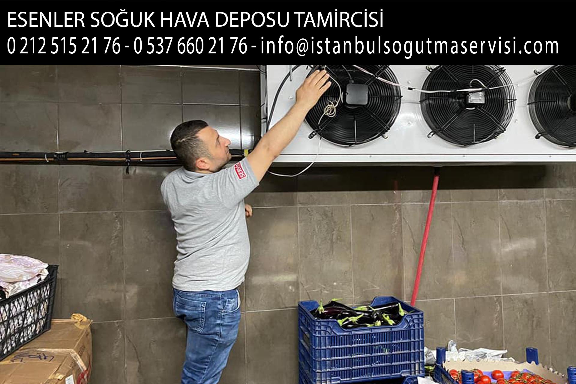 esenler soğuk hava deposu tamircisi