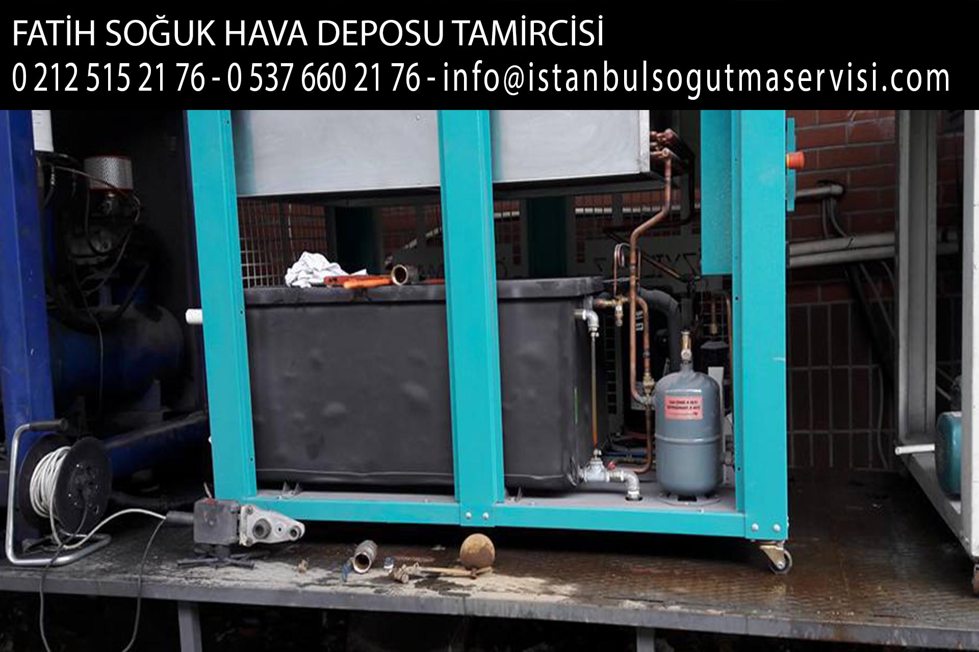 fatih soğuk hava deposu tamircisi