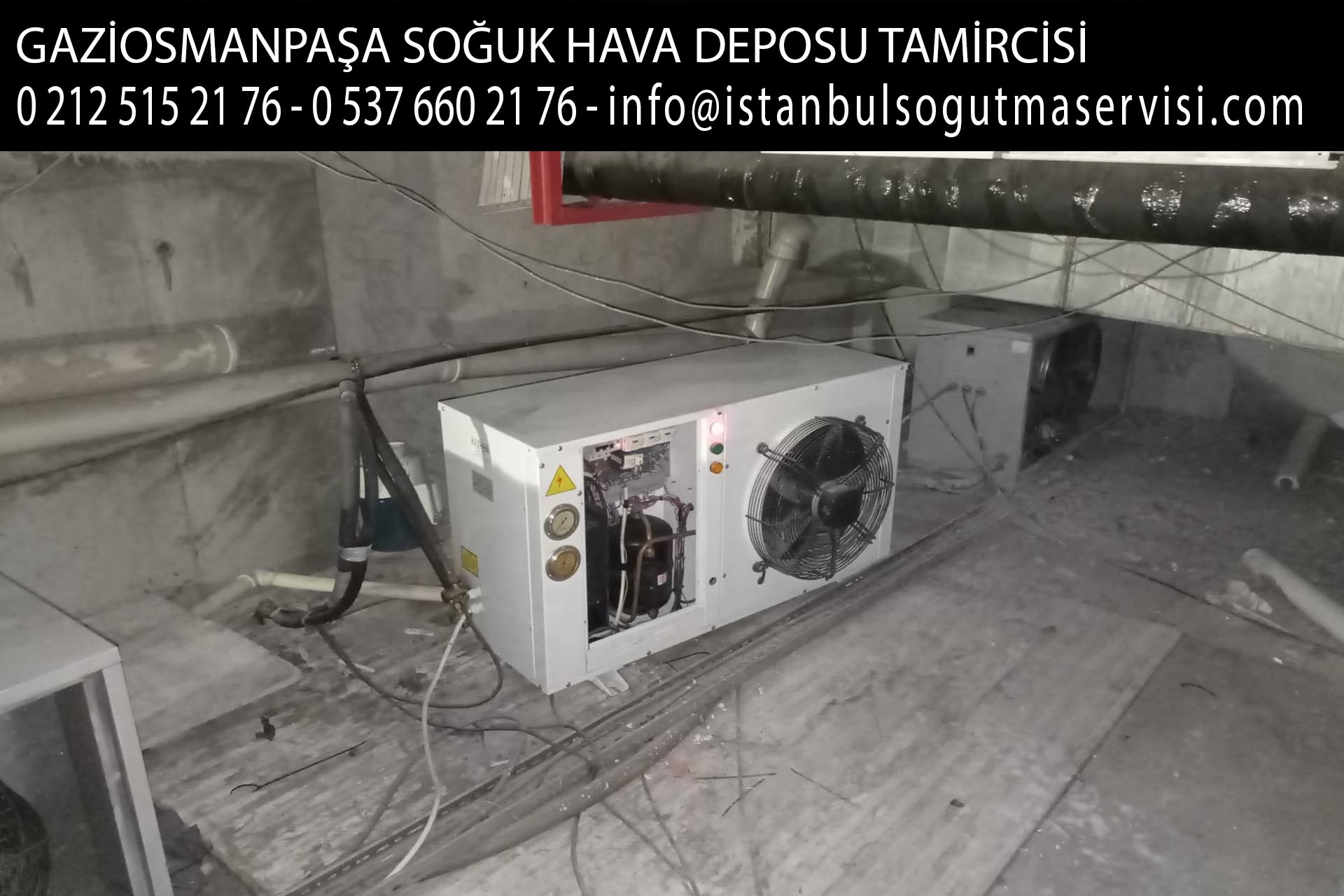 gaziosmanpaşa soğuk hava deposu tamircisi