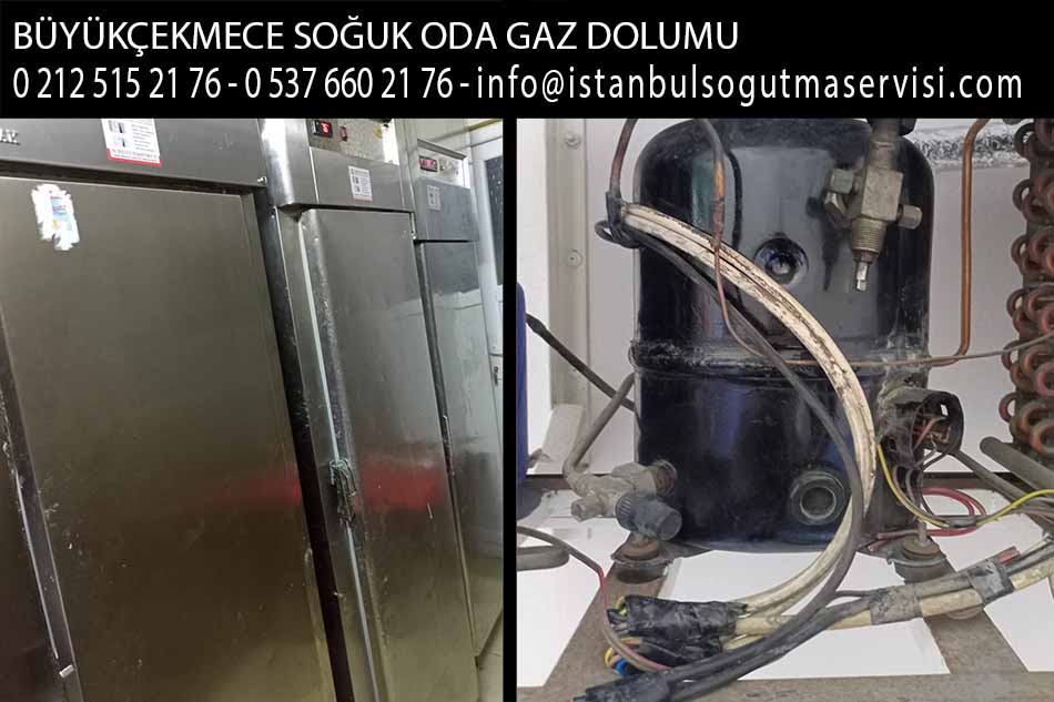 büyükçekmece soğuk oda gaz dolumu