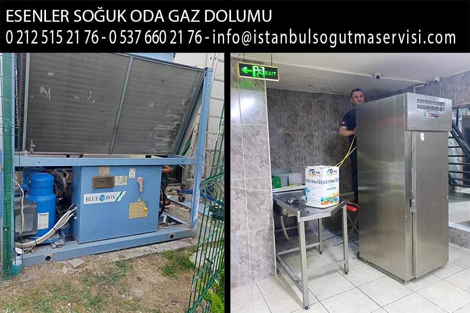 esenler soğuk oda gaz dolumu