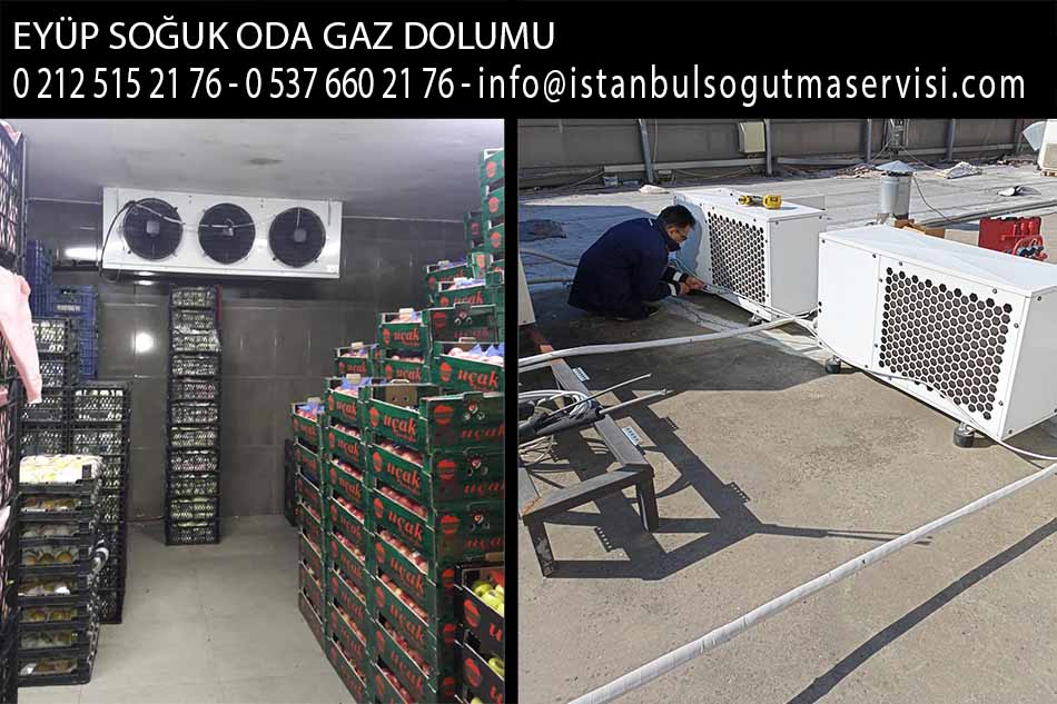 eyüp soğuk oda gaz dolumu