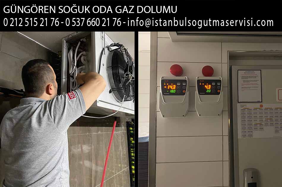 güngören soğuk oda gaz dolumu