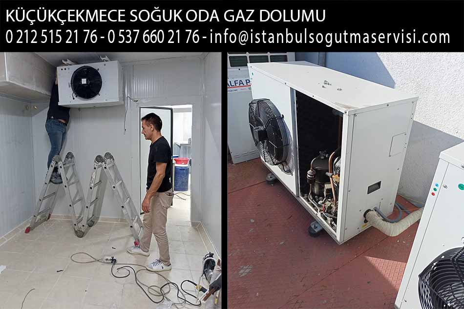 küçükçekmece soğuk oda gaz dolumu