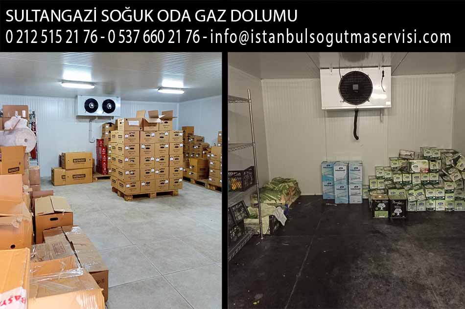 sultangazi soğuk oda gaz dolumu