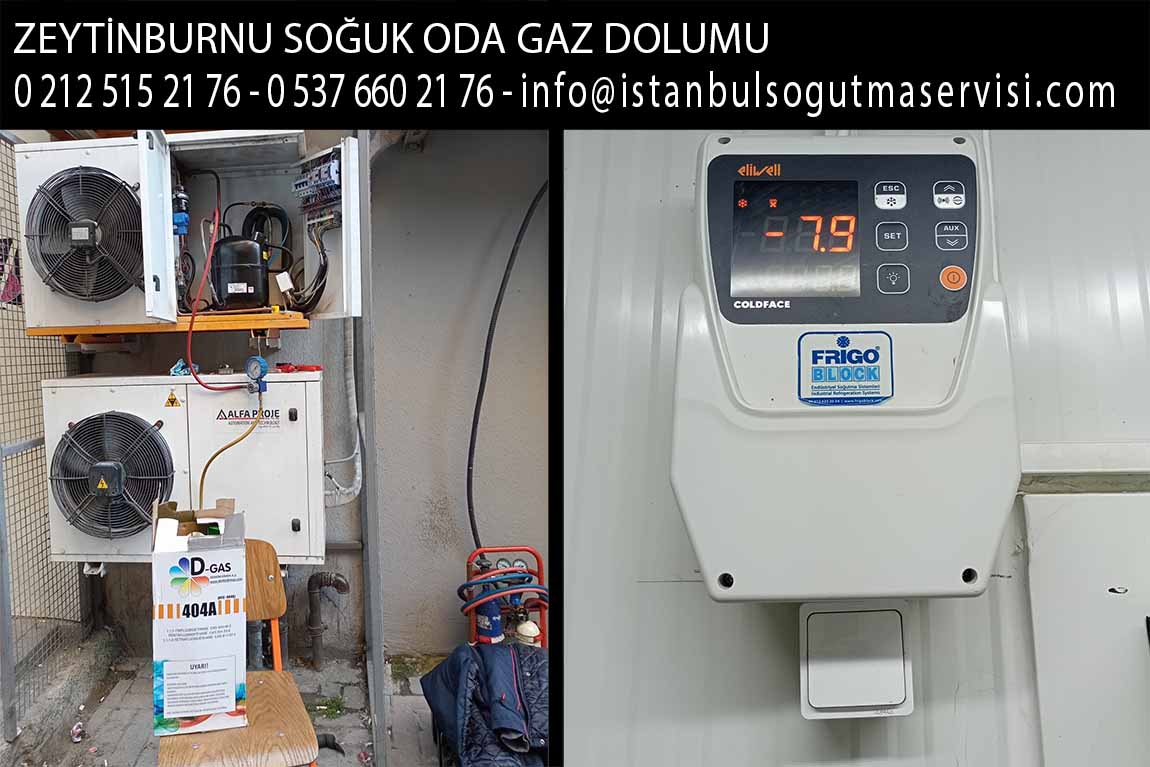 zeytinburnu soğuk oda gaz dolumu