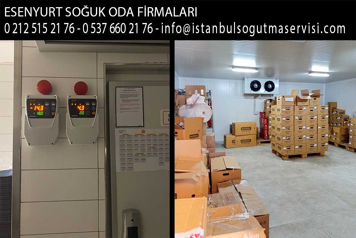 esenyurt soğuk oda firmaları