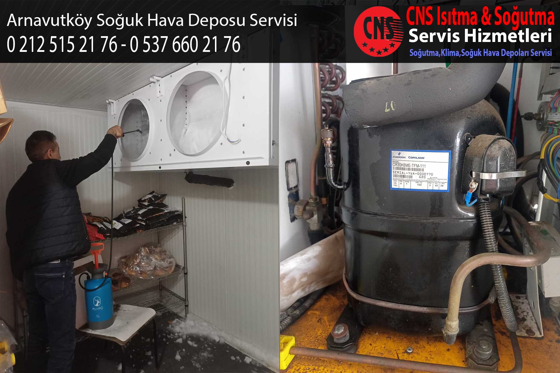 Arnavutköy Soğuk Hava Deposu Servisi