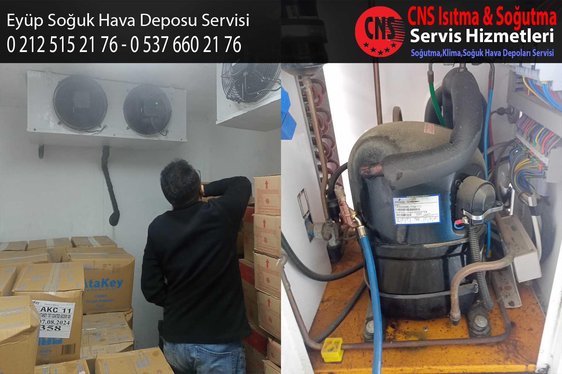 Eyüp Soğuk Hava Deposu Servisi