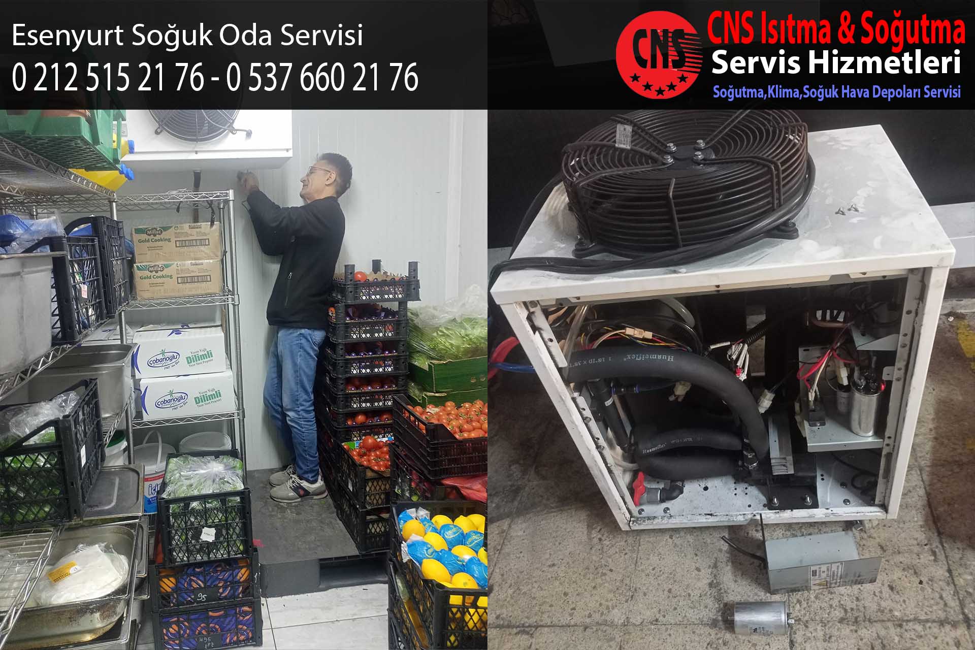 Esenyurt Soğuk Oda Servisi