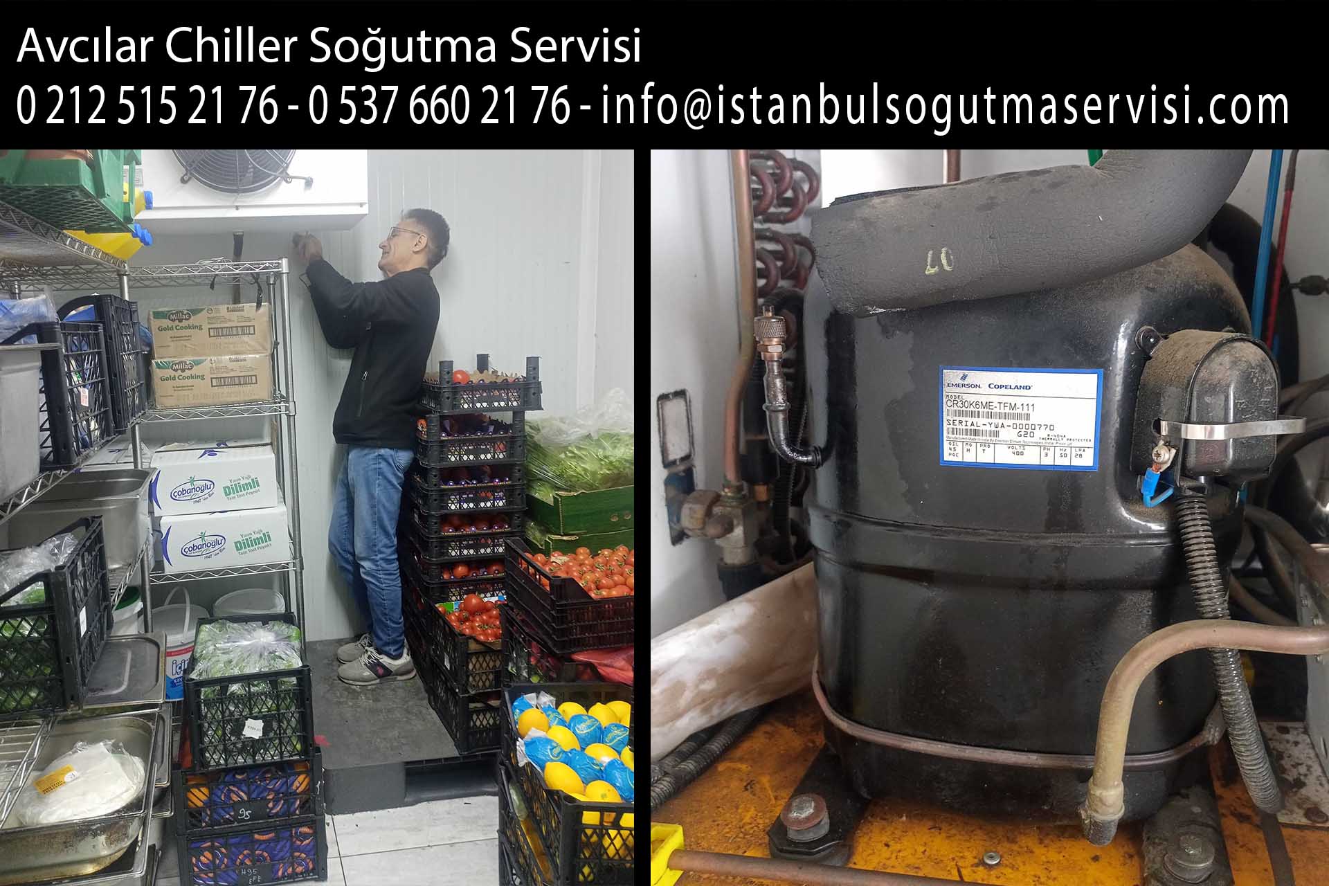 Avcılar Chiller Soğutma Servisi