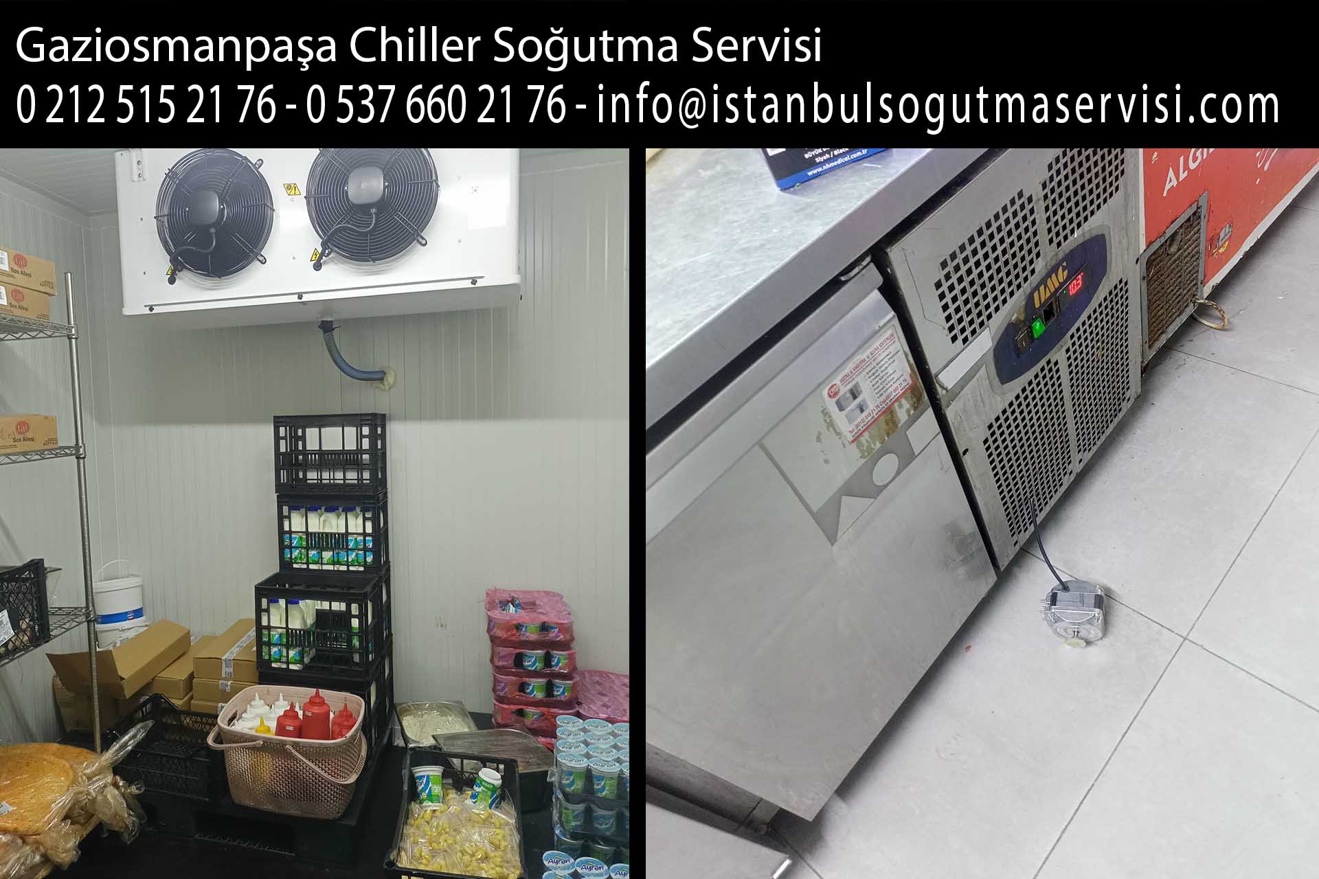 Gaziosmanpaşa Chiller Soğutma Servisi