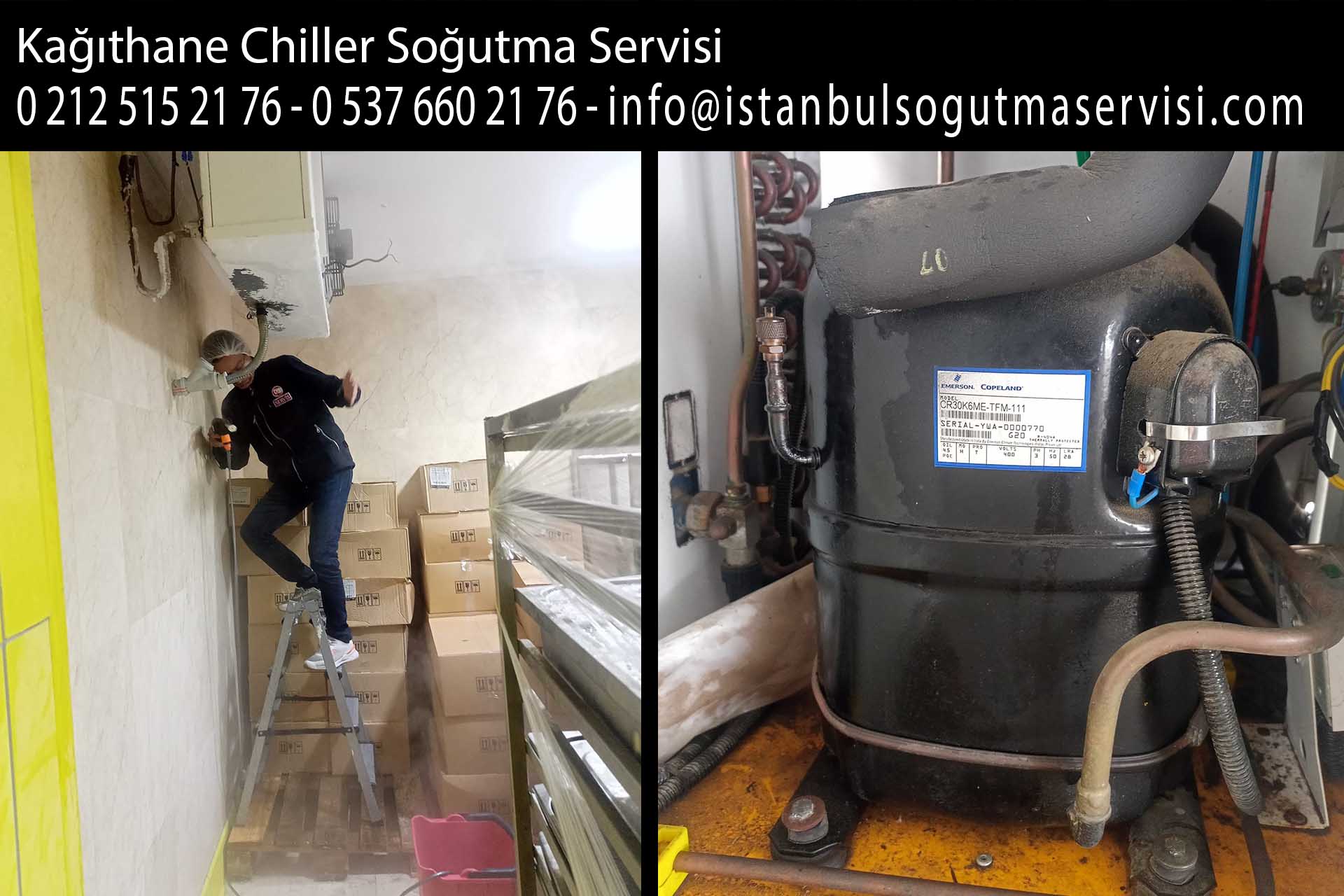 Kağıthane Chiller Soğutma Servisi