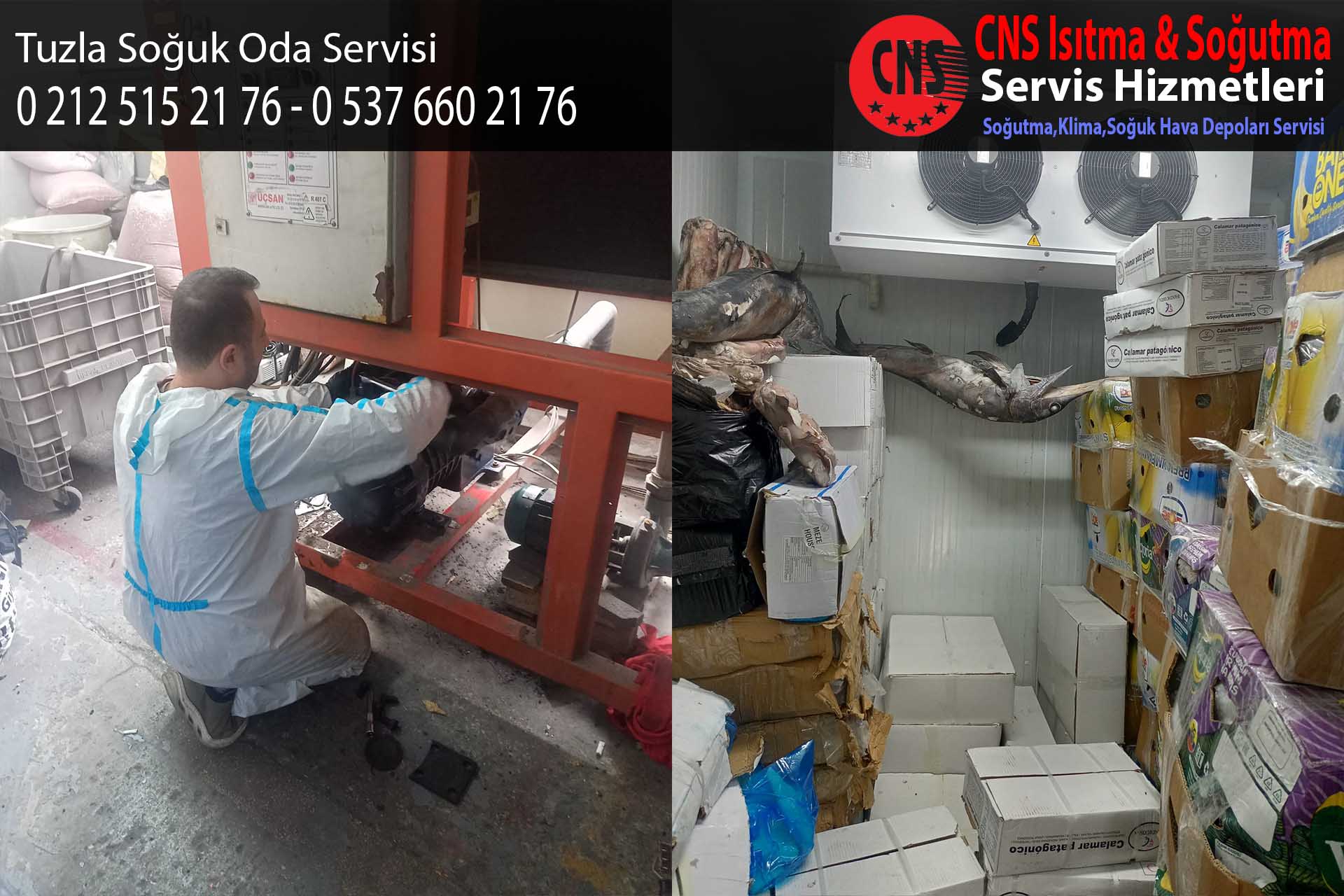 Tuzla Soğuk Oda Servisi